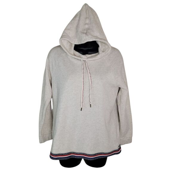 T by Talbots Hooded Pullover Hoodie Sweatshirt size LP Large Petite - Picture 1 of 9